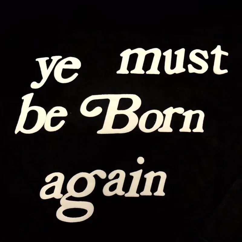 Kanye West BORN AGAIN толстовка с капюшоном высокого качества для женщин и мужчин хип хоп