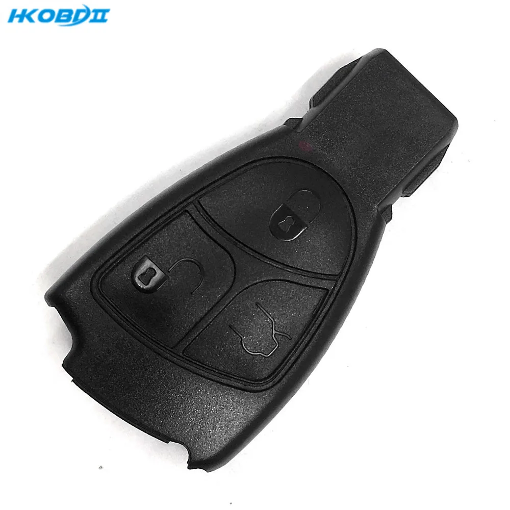 

HKOBDII HKOBDII 3 Buttons Smart Car Key Shell for Mercedes-Benz,MB No logo