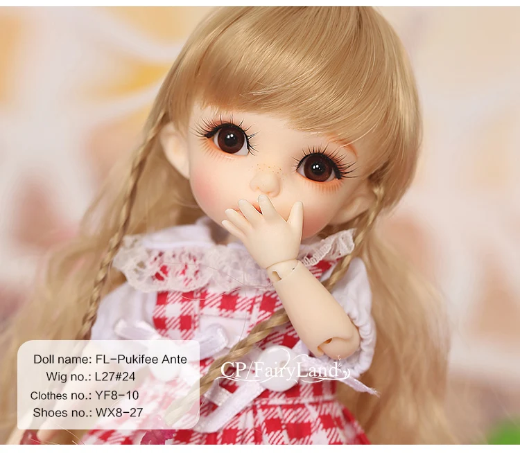 Куклы Fairyland Pukifee Ante 1/8 BJD, милые фигурки из смолы, полная посылка, игрушка для девочек FL