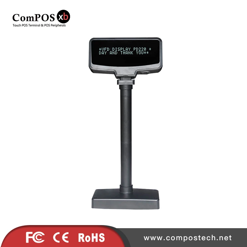 

ComPOSxb Electronic price display POS VFD customer display for restaurant