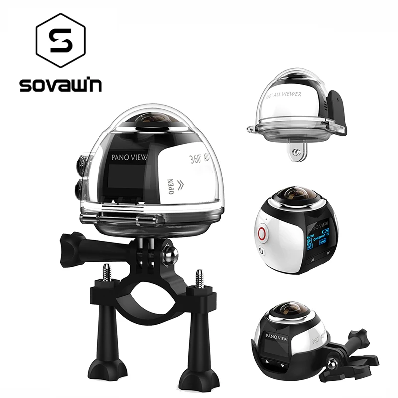 Mini Camera Panoramique 360 Degres Vr 4k Wifi Video 2448x2448 Hd Panorama 3d Realite Virtuelle Etanche Pour Le Sport Et La Conduite Camera Video 360 Aliexpress