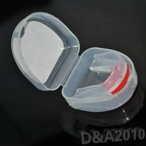 MMA Boxing Mouth Guard Gum Shield Double Mouthguard Protect Gear Mouth
