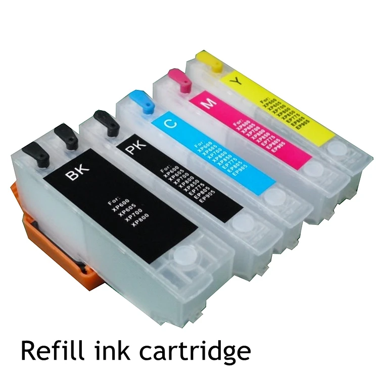T2621 chip nubmer refill ink cartridge for XP600 and XP800 printerin Ink Cartridges from