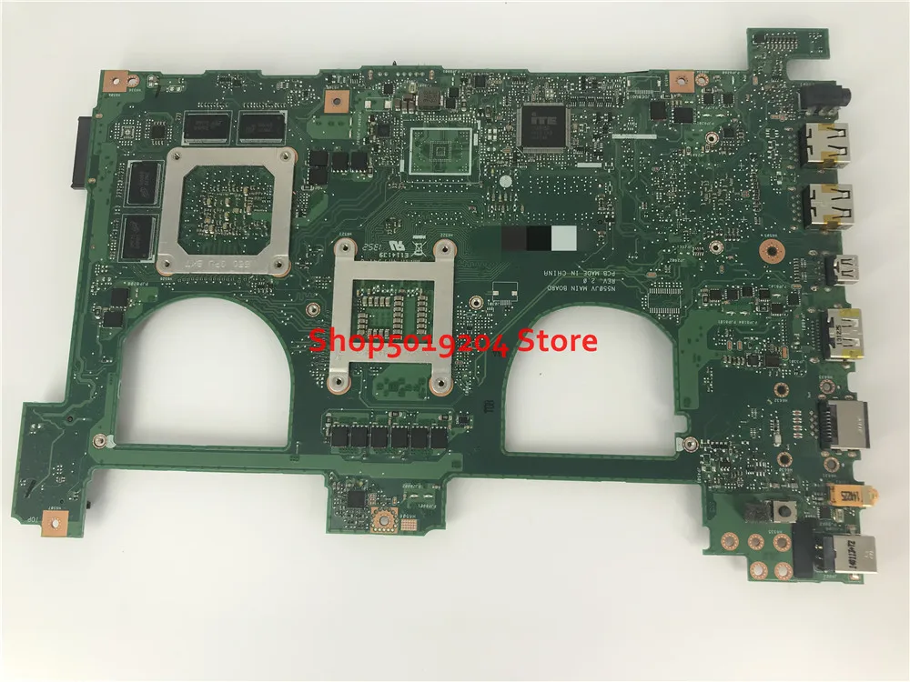  N550JV Laptop motherboard for ASUS N550J N550JV mainboard SR1PX I7-4710HQ N15P-GT-A2 N550JV REV 2.1