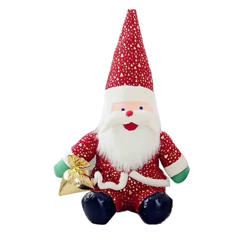 Toys for Kids Christmas Plush Toy Lovely Mini Santa Claus Model Dolls