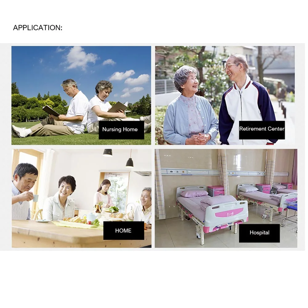 2 pces botao de panico rf 433mhz 04