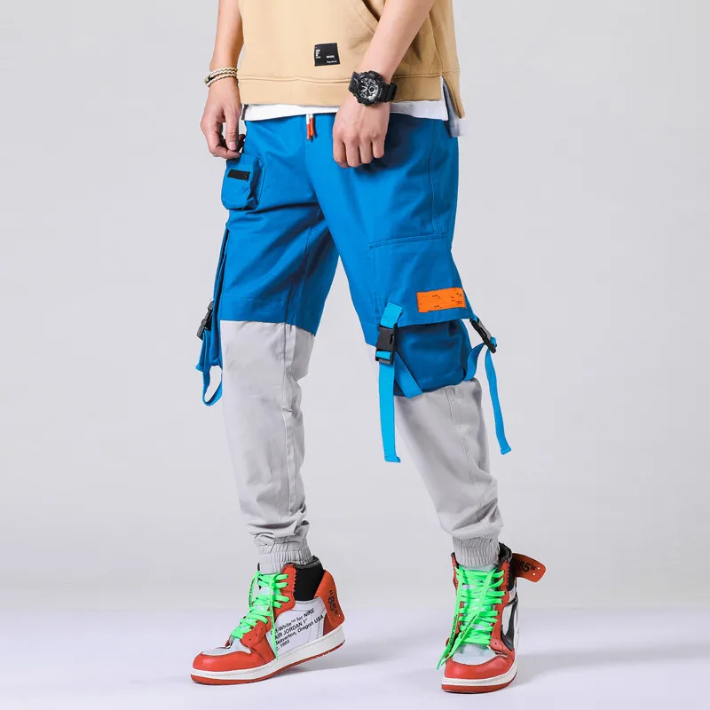 

DIAOOAID 2019 new personality men pants hiphop fashion loose cotton comfortable male 3 color simple quality pencil trousers