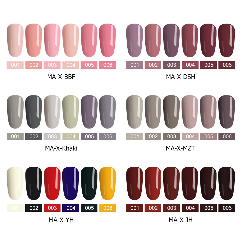 MIZHSE Nail Polishes 18ml Vernis Semi Permanant UV Gel Polish Hybrid Nail Art Lacquer For Stamping Soak off Varnish Gel