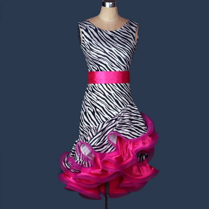 Платье для латинских танцев 2 шт.(платье+ пояс) roupa infantil Feminina юбка для бальных танцев платье для сальсы для женщин vestido de menina