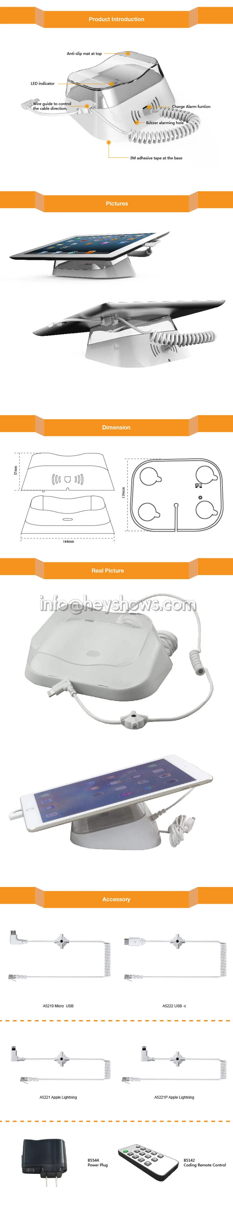 Tablet security stand (10)