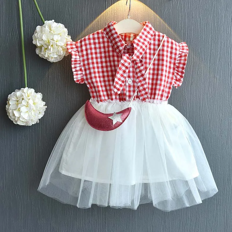 Menoea для девушек платья детское платье в европейском стиле для девочек, трапециевидной формы платье для девочек Цветочное платье для девочек модная детская одежда - Цвет: AX831