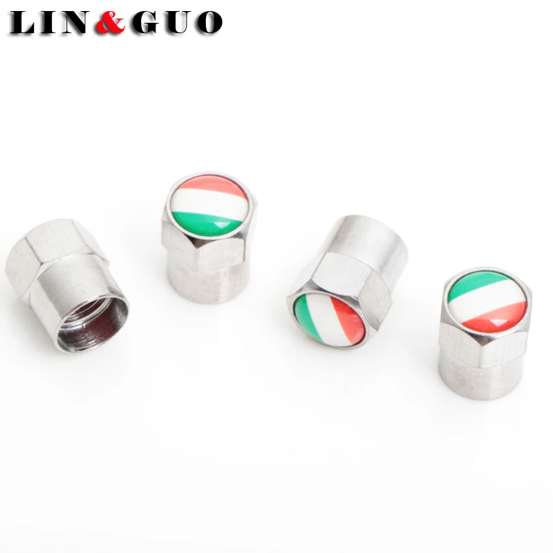 4PCS Car Accessories ABS Wheel Tire Valve Caps for alfa romeo 159 147