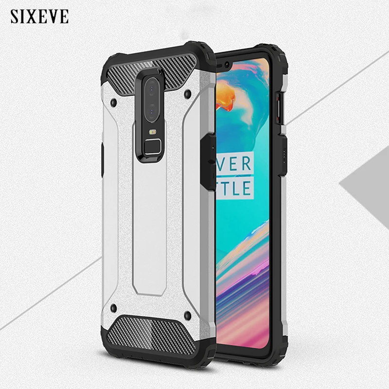 

SIXEVE Strong Hybrid Tough Shockproof Armor Phone Back Cover for LG G5 G6 G7 Hard PC Rugged Impact Case For LG K10 Coque casing
