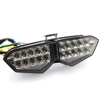 

Motorcycle Smoke LED Tail Light Turning Singal Light Stop Lamp Brake Light For YAMAHA YZF-R6 R6 03-05 R6S 06-08 XTZ1200 2012-14
