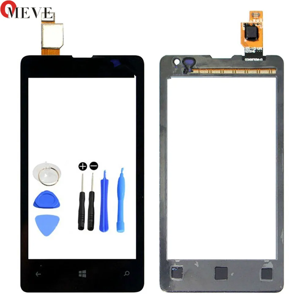 

Touchscreen Touch Panel For Nokia Microsoft Lumia 435 532 N435 N532 Touch Screen Sensor LCD Display Digitizer Glass Replacement