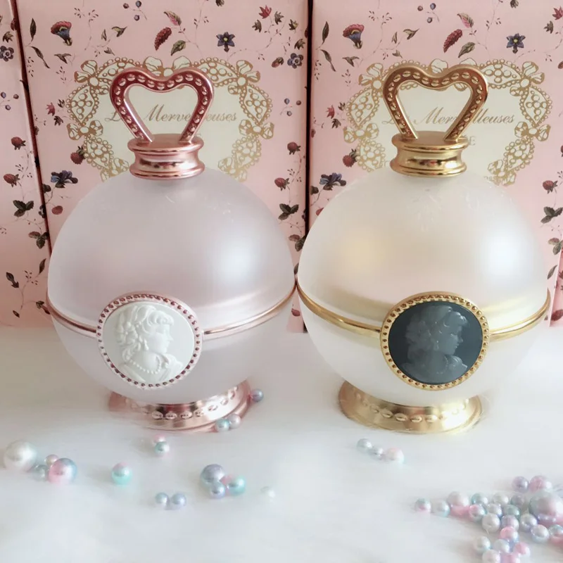 

Laduree Princess Queen Face Cheek Pot Crown Blush Cup Holder Box Powder Beauty Makeup Cosmetic Storage Containers Packaging Jar