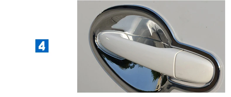 Хромированная Боковая дверь ручки чаши крышки отделкой наклейки для Mazda CX-5 CX5 CX 5 2012 2013 аксессуары