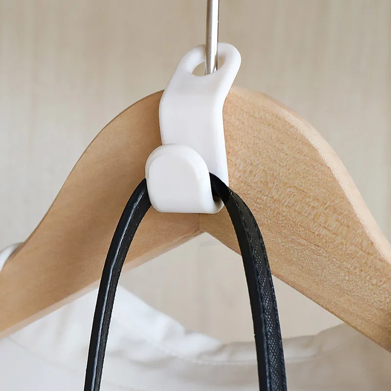 Multifunction Mini Hanging Hooks for Clothes Hanger Conection Hooks Plastic Rack Wardrobe Space Saver Travel Organizer (3)