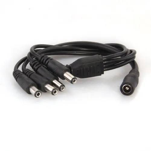 

HWEXPRESS Hot 1 to 4 DC Power 4-Port Splitter Adapter Adaptor Cable CCTV Camera