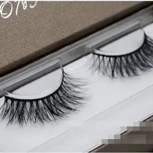 Тип натуральный 3D реального норки накладные ресницы расширения красивые Макияж инструмент L12