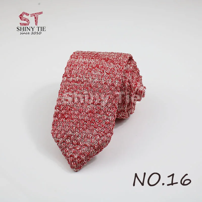 Оригинальные вязаные галстуки в горошек, однотонный мужской треугольник, тканый галстук из полиэстера, Тонкий Повседневный галстук, зимний галстук для мужчин, аксессуары