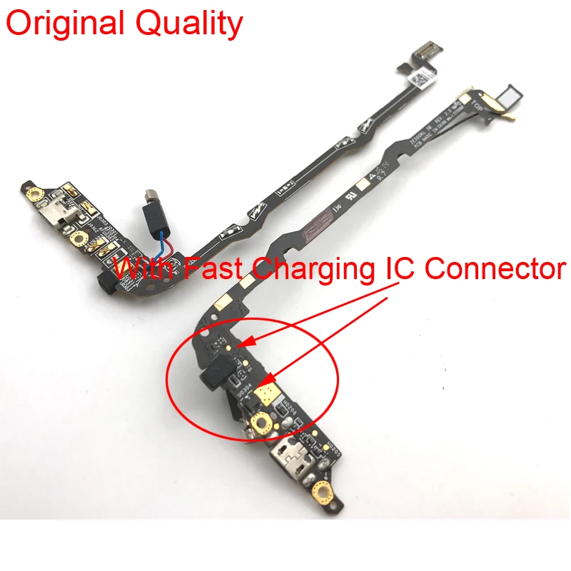 Порт для зарядной USB док-станции Разъем зарядного устройства микрофон микрофонная плата Гибкая лента для ASUS Zenfone 2 Laser ZE500KL Z00ED 5," дюймов