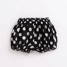 Новые летние шорты для маленьких девочек пляжная одежда модные повседневные хлопковые шорты с принтом в горошек для девочек от 0 до 5 лет трусы, одежда для маленьких девочек