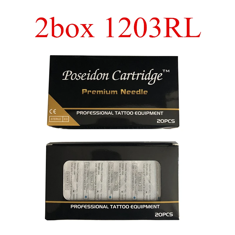

Permanent Makeup Needle Cartridge Tattoo Needle 1003RL 1203RL Round Liner Cartridge Disposable for Tattoo Cartridge Pen