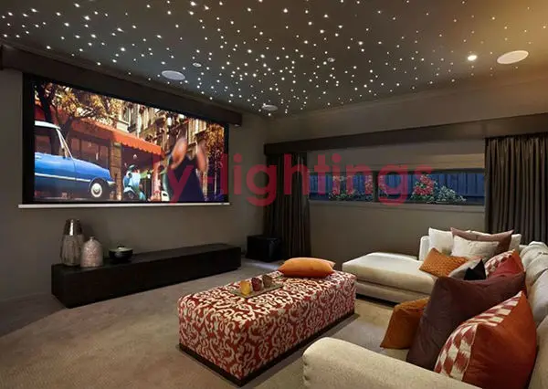 Upgrade RGB+WW Fiber Optic Light Kit for Ceiling Decoration - Dual Output LED Light Source with 400 Strands of Optical Fibres image 6