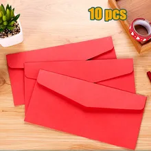 22x11 см Красные новые винтажные пустые Канцелярские конверты/DIY Многофункциональные подарочные конверты для свадьбы, дня рождения