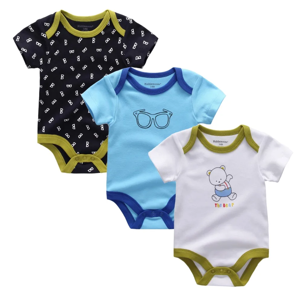 New 2018 Brand Baby Bodysuits Spring summer Babies Newborn Cotton Body