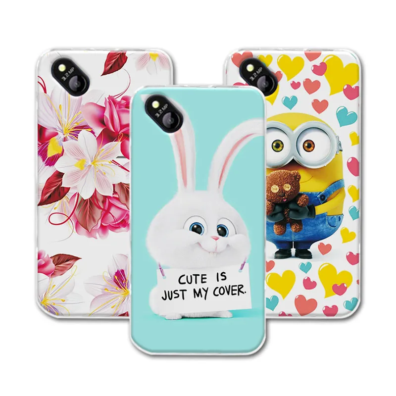 

Cute Cartoon Soft Silicone TPU Case Coque For Micromax Bolt D303 Colorful Mermaid Back Cover Funda For Micromax D303 Case Capa
