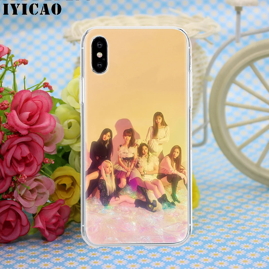 IYICAO ITZY черный Жесткий Чехол для iPhone 4 4S 5 5S Se 6 7plus 8 8Plus X XS MAX XR 6s Plus 11 pro