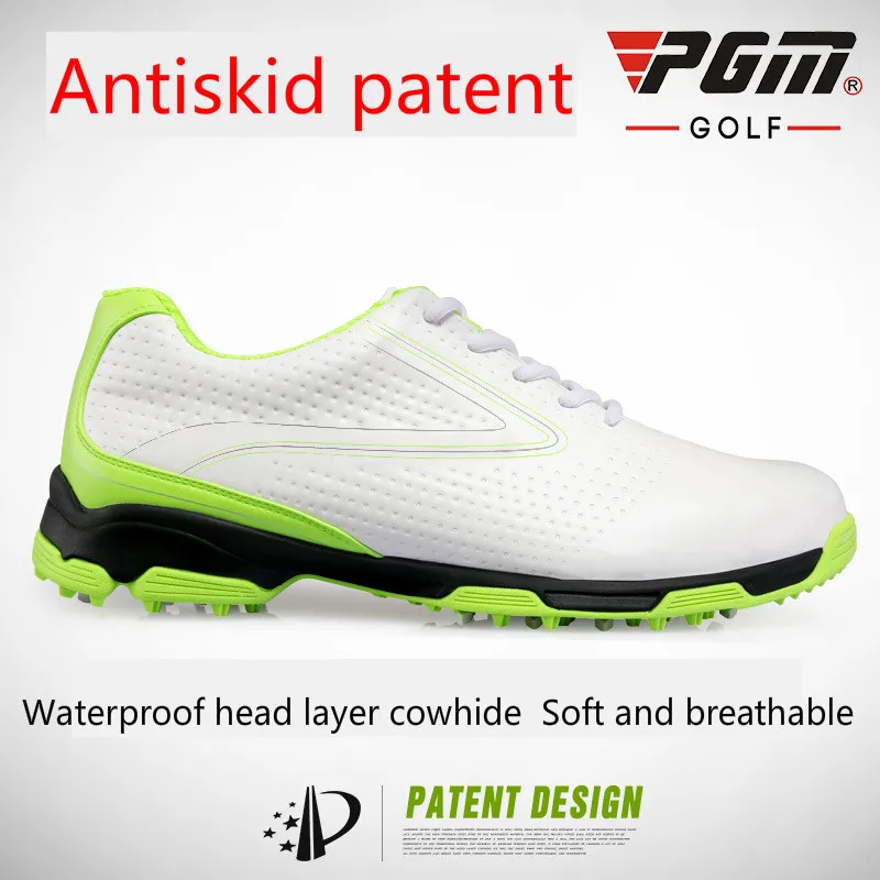 Высокое качество PGM обувь для гольфа мужские кроссовки для гольфа непромокаемые дышащие кроссовки для мужчин Proffessional Golf Trainer кроссовки