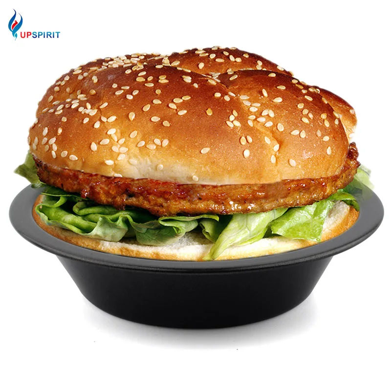 

Upspirit 4.3" Round Burger Bread Baking Non-stick Mold Hamburger Tool Mini Cake Muffin Pan Oven Tray Kitchen Pastry Accessories
