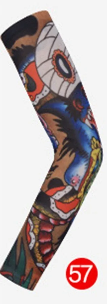 Large Arm Tattoo Sketch Lion Tiger Waterproof Temporary Tattoo Sticker Wild Fierce Animal Men TotemTattoo