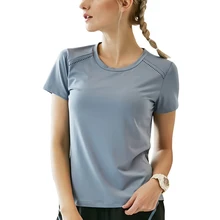 Женские летние крутой лазерный Cut Dri Fit Active Athletic Training тренажерный зал тренировки Футболка для альпиниста