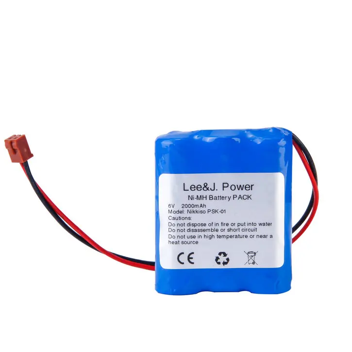 

2000mAh News syringe pump battery for Nikkiso PSK-01