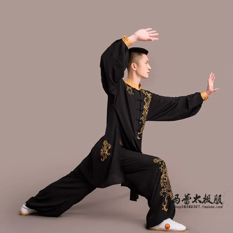 Новый дизайн боевые искусства Maleitaichi одежда TaiChi для ушу тренировочная Tai Chi тотем