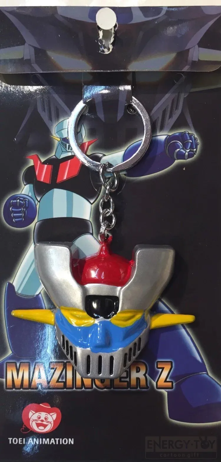 4 стиля мультфильм мазингер Z металлический кулон фигура брелок в виде робота брелок 5 шт 1 шт