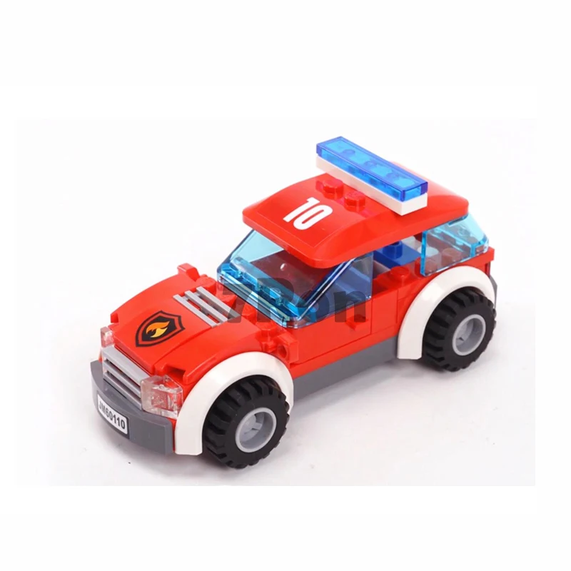 Совместимость с Lego 60110 Бела 10831 город пожарная станция Строительные блоки