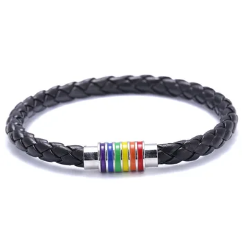

Leather Bracelet Stainless