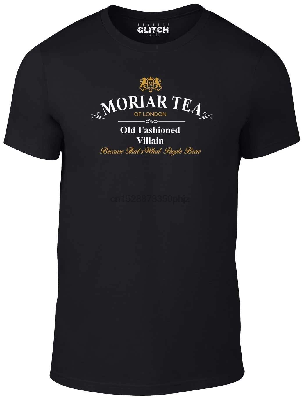 

Mens Moriar Tea T-Shirt - Moriarty Sherlock Holmes Cumberbatch Baker Street Cool Casual pride t shirt men Unisex Fashion tshirt