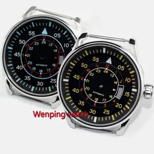 Аксессуары для часов 44 мм стальной чехол для часов+ циферблат DG2813/3804, Miyota 82 серии автоматический механизм P710