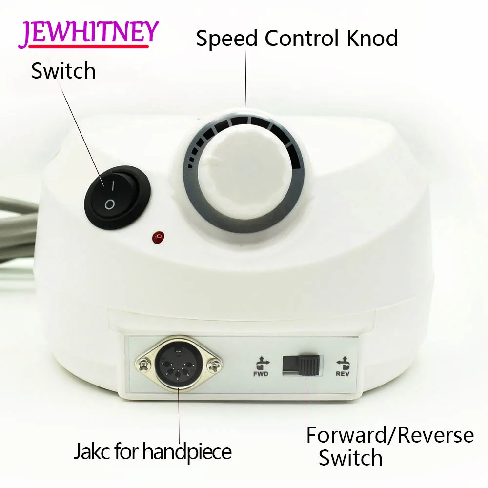 Kaufen 30000RPM Elektrische Nagel Bohrer Maschine Pro Nagel Cutter Nail art Ausrüstung Pediküre Maniküre Maschine Fräsen Maschine Für Nagel Gel