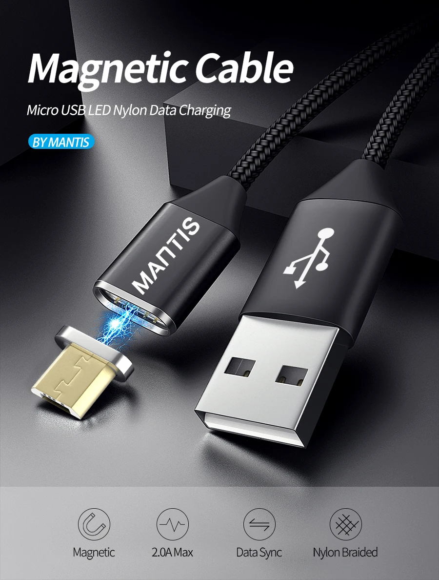 MANTIS-Magnetic-Micro-USB-Cable-Charging-Charger-LED-2A-Magnet-1M-2M-USB-Android-Data-Cable-on-for-Xiaomi-Mobile-Phone-Cables1