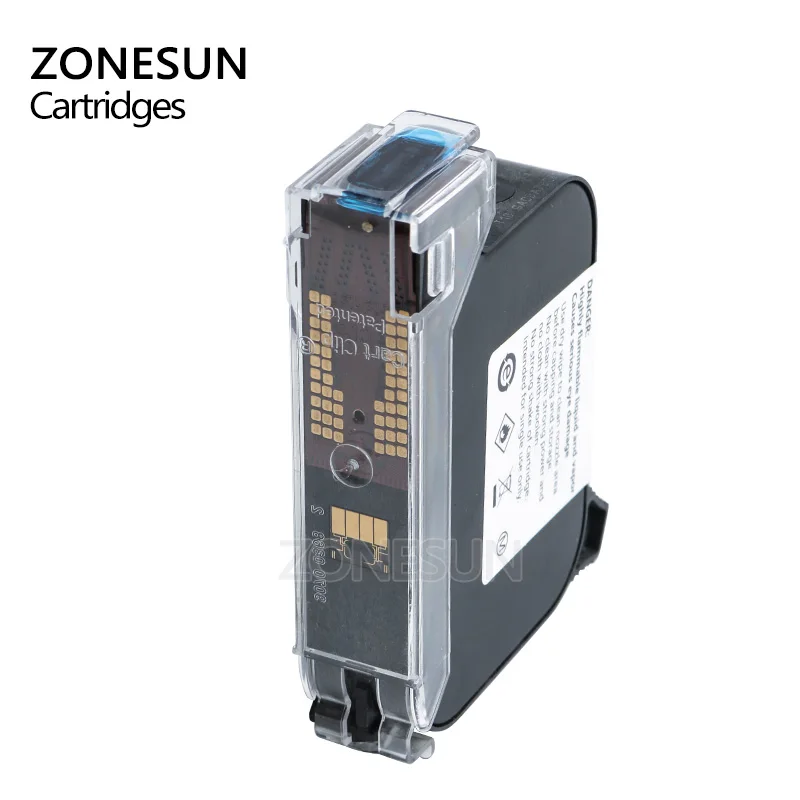 ZONESUN чернильная коробка для ручного интеллектуального USB qr кода струйный принтер
