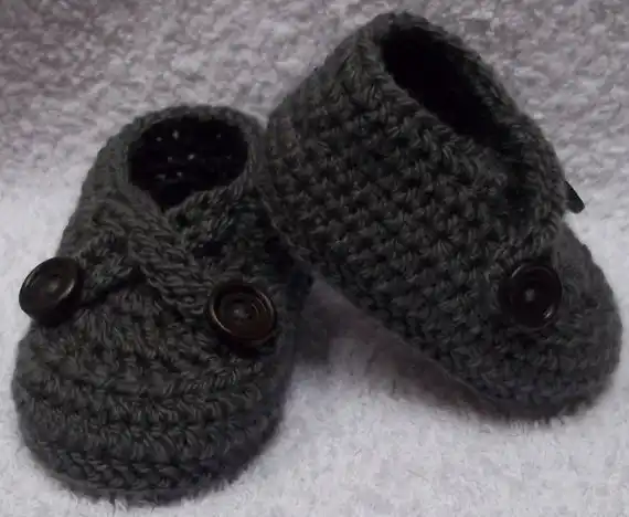 Pension Policia Industrial Botines Tejidos A Crochet Para Bebe Abierto Fresa Global