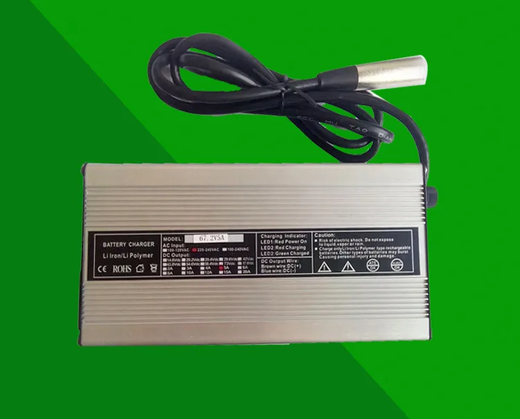 20 S литий-полимерный или 18650 зарядное устройство 60 V 5A или 67,2 V liMn2o4 или Li(CoMnNi) 2o2 литий-ионный аккумулятор зарядное устройство