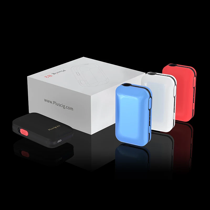 

SMY 2pcs Pluscig B2 Temp Control 2200mAh Electronic Cigarette HNB up to 20 continuous smokable compatibility with iQOS stick